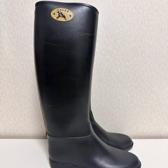 DAFNAダフナ レインブーツ 雪道用 滑り止め付き長靴 スノーブーツ 23.5cmの画像