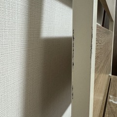 LOWYA 突っ張り棚　壁面収納　間仕切り　木製　コンパクトの画像