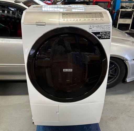 超破格?2022年製HITACHIドラム式洗濯機　11kg BD-SV110G 配達無料！
