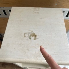 f●■フリーラック/収納棚【リズバレー/ニトリ】幅29.5×奥行31×高さ92cm・ホワイトウォッシュ・フレンチカントリー風の画像