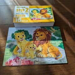 公文くもんジグソーパズル４個セット　ステップ2の画像