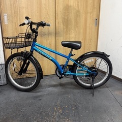 中古車　Jrマウンテン　DRIDE　20インチ　6段変速　LEDダイナモライト　美品の画像