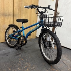中古車　Jrマウンテン　DRIDE　20インチ　6段変速　LEDダイナモライト　美品の画像
