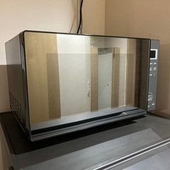 電子レンジ ・18L・フラット ブラック OB-R18F1K [18L /50/60Hz] の画像