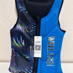 【新品未使用】元値5,000円 ATEXGY 大人のライフジャケット、プロのサーフベスト、男性と女性のための浮力ベスト、すべてのウォータースポーツのためのジェットスキー浮力ベスト,B,Lの画像