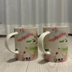 【お取引中】大きなマグカップ2個セット　森半の画像