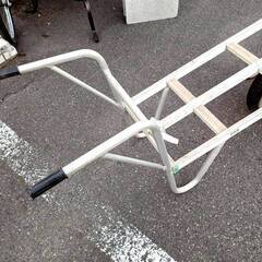 アルミ 一輪車 カート コンテナ 台車の画像