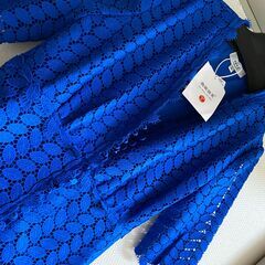 【新品】ブルードレス　partyロングドレスの画像
