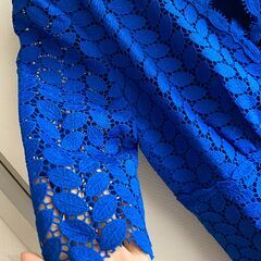 【新品】ブルードレス　partyロングドレスの画像