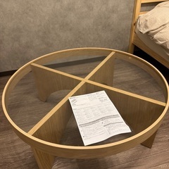 【未使用】引越し先に合わず出品 IKEAテーブルの画像