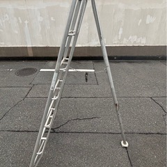 アルインコ ALINCO　アルミ 三脚脚立 6段 造園 園芸 高所作業 はしご 庭木 剪定 中古品の画像