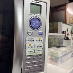 SHARP電子レンジの画像