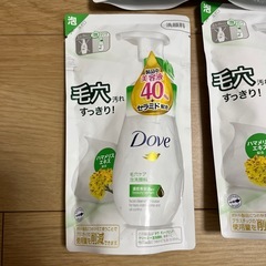 ダヴ　泡洗顔　詰め替え用　6つ　まとめての画像