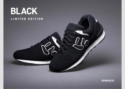 にゅ〜ず 限定900足 BLACK 26.0cm