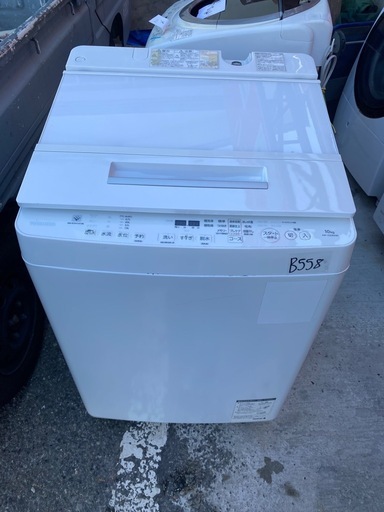 NO B558?福岡市内配送設置無料✨?東芝 全自動洗濯機 ザブーン 10kg AW-10SDE6