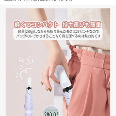 【未使用】折りたたみ日傘の画像