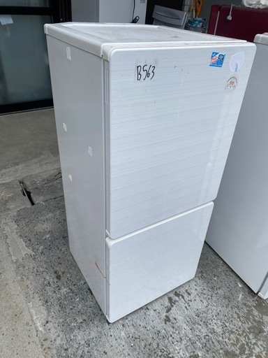 NO B563?福岡市内配送設置無料✨?ユーイング(U-ING) 2ドア電気冷凍冷蔵庫 110リットル UR-F110F(W)