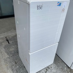 NO B563🌈福岡市内配送設置無料✨🌈ユーイング(U-ING) 2ドア電気冷凍冷蔵庫 110リットル UR-F110F(W)の画像