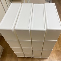 like-it FTS-4 スーパースリム キッチン収納引き出し 4点セットの画像