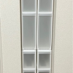 like-it FTS-4 スーパースリム キッチン収納引き出し 4点セットの画像
