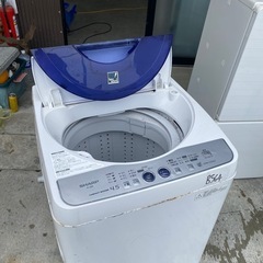 NO B564🌈福岡市内配送設置無料✨🌈シャープ　ES-45E8-KB 洗濯機４．５キロの画像