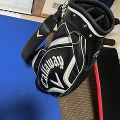 キャロウェイゴルフバック　ブラック　フードカバー付の画像