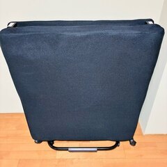 折りたたみベッド 低反発マット 10cm リクライニング機能付の画像