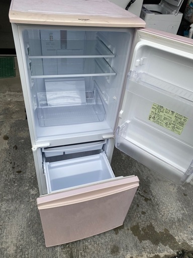 NO B567🌈福岡市内配送設置無料✨🌈137L 2ドア冷蔵庫 つけかえどっちも