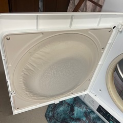 日立 衣類乾燥機 5kg DE-N50WV 2020年製 スタンド付の画像