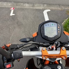 ①ktm duke 250 カスタム車両の画像