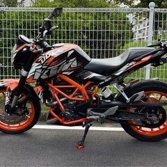①ktm duke 250 カスタム車両の画像
