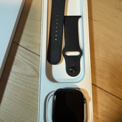 Apple Watch Series 11 (GPS + Cellular モデル） -46mmスレートチタニウムケースとブラックスポーツバンド - S/Mの画像