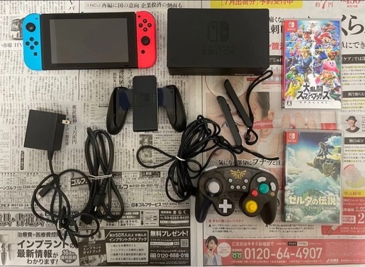 Nintendo Switch スマブラ　ゼルダの伝説ティアーズオブザキングダム