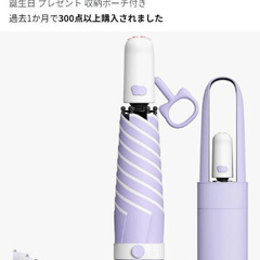 【未使用】折りたたみ日傘の画像