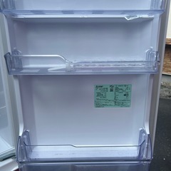 【2021年製】三菱300L冷蔵庫の画像