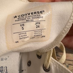 コンバース　ハイカットスニーカーの画像