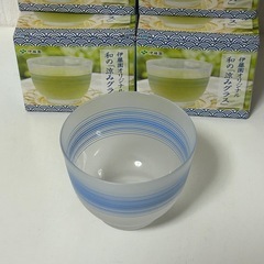 ［102］【未使用】伊藤園オリジナル 和の「涼みグラス」6客まとめての画像