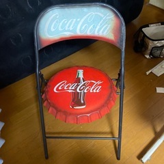 コカコーラ　テーブル、イスセットの画像