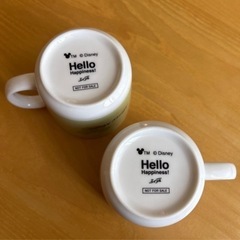ミッキー＆ミニーのペアマグカップの画像