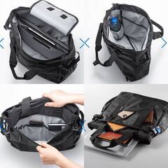【新品】3WAY ビジネス トート バッグ BAG-BT3BK サンワサプライ リュック トート ショルダー  の画像