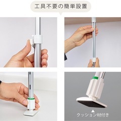 キッチン突っ張りラック　幅60cmの画像