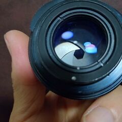 レンズは新品同様　チタンカラー　PENTAX Auto-Takumar 55mm F1.8 の画像