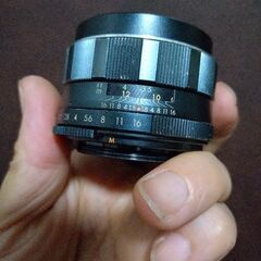 レンズは新品同様　チタンカラー　PENTAX Auto-Takumar 55mm F1.8 の画像