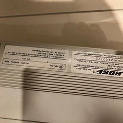 BOSE aw-1 スピーカー　ラジカセの画像