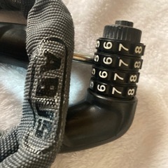 ⭕️ 自転車　バイク　チェーンロック　ABUS 5805C グレーの画像