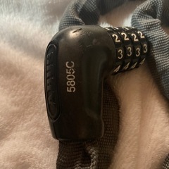 ⭕️ 自転車　バイク　チェーンロック　ABUS 5805C グレーの画像