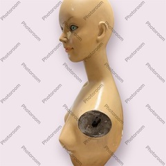 【希少品】ヴィンテージ マネキン　女性用マネキン 上半身 肌色　ヨーロッパの画像