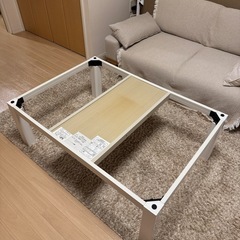 天板リバーシブル　こたつテーブルの画像