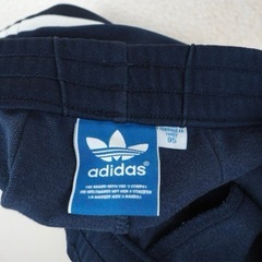 【早い者勝ちレア！】adidas メンズ L ネイビー ジャージトラックパンツの画像