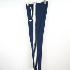 【早い者勝ちレア！】adidas メンズ L ネイビー ジャージトラックパンツの画像